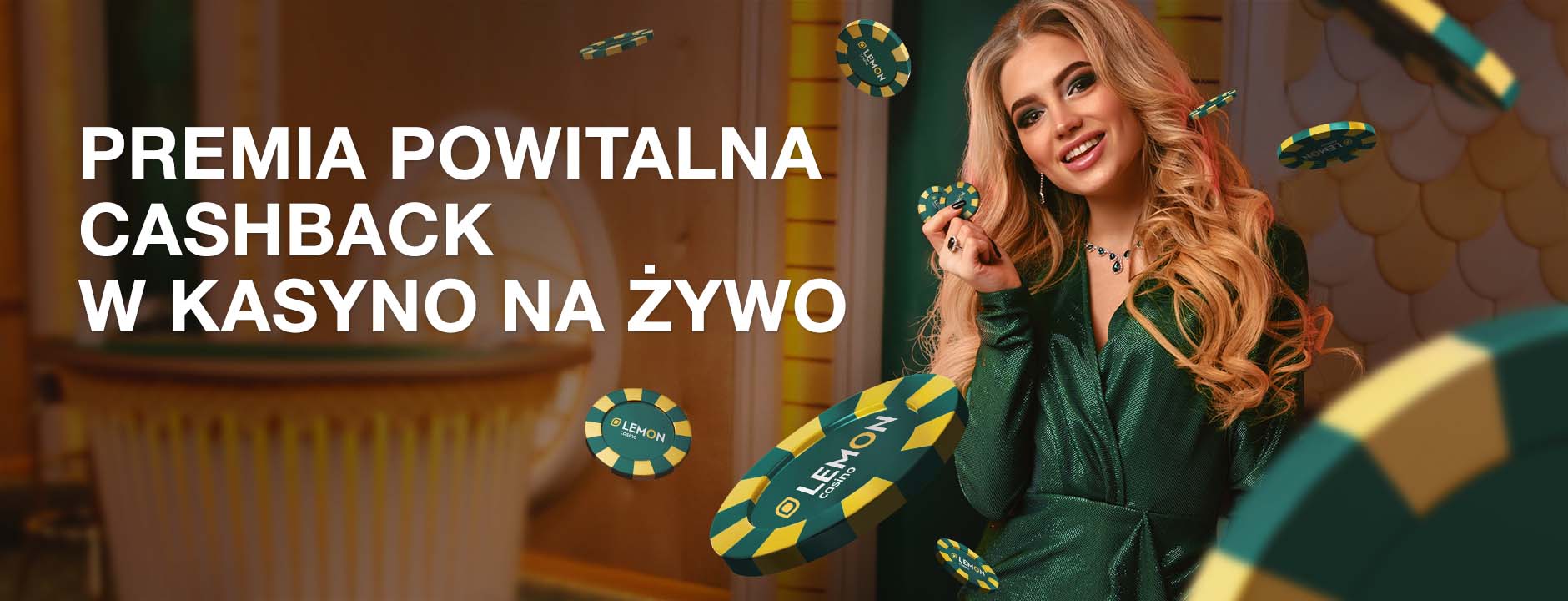 Premia Powitalna Cashback w Kazyno na Zywo